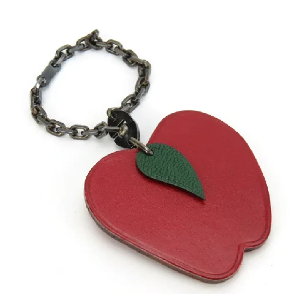 Hermès Vintage Pre-owned Leather key-holders Red Dames