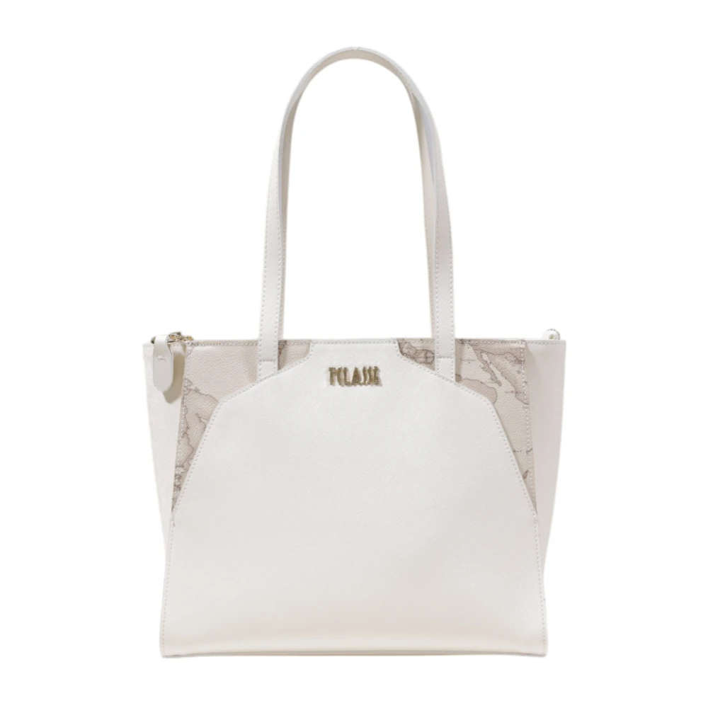 Alviero Martini 1a Classe Stijlvolle Middelgrote Dames Tas Collectie Beige Dames