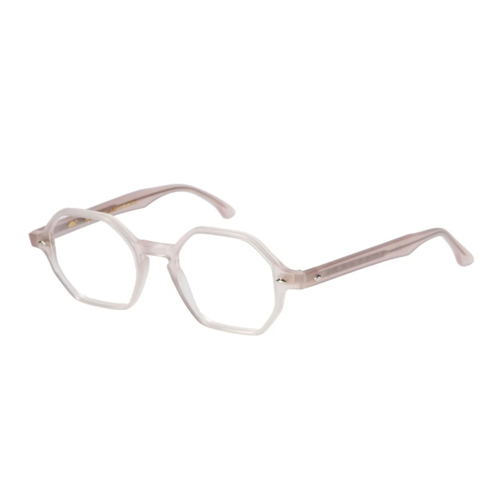 Kador Unisex Beige Glasses, 50 Mm, Octagon Frame