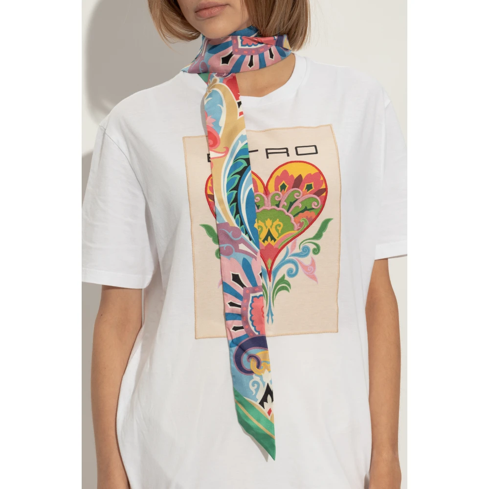 ETRO Zijden sjaal Multicolor Dames