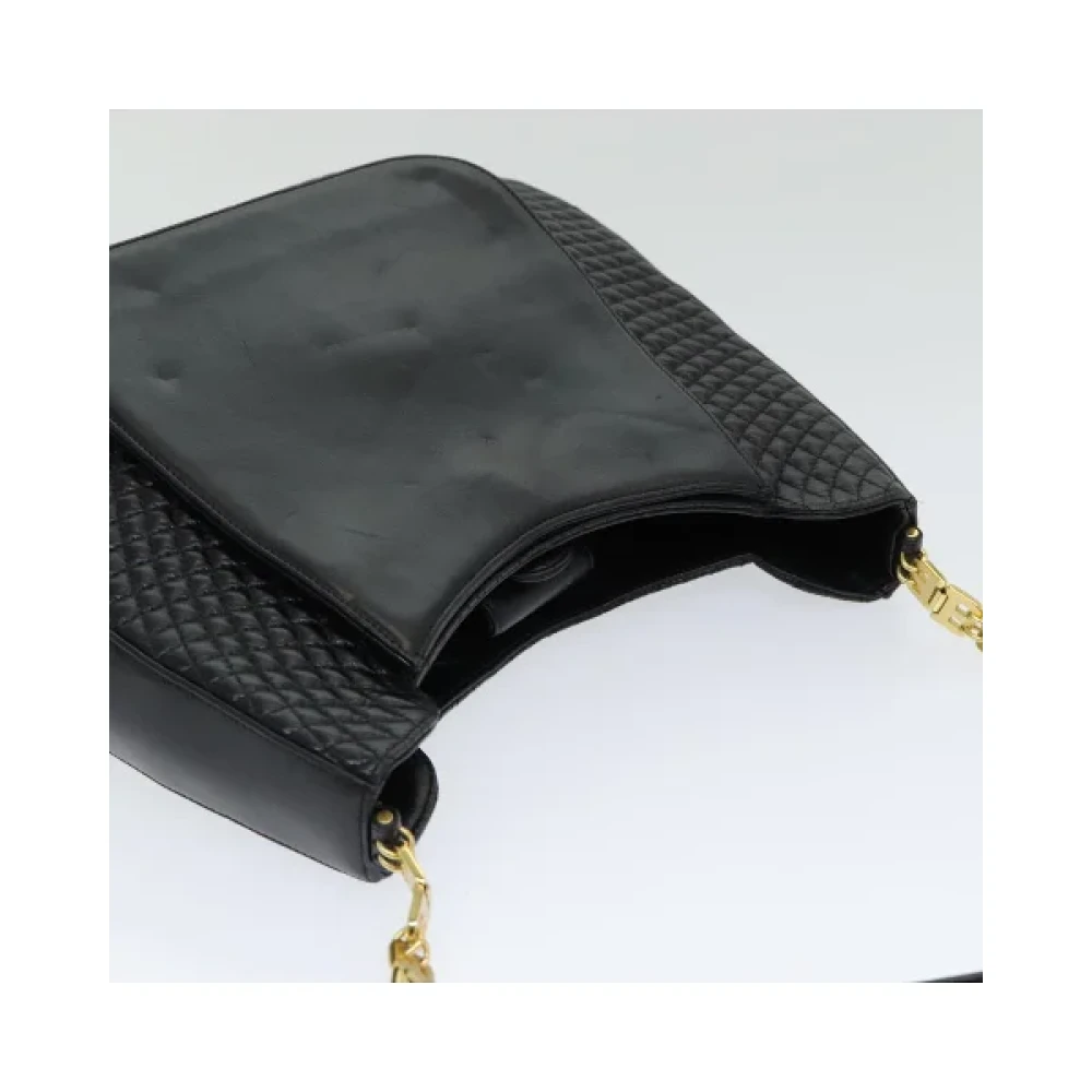 Bally Pre-owned Leather shoulder-bags Black Dames