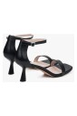 black-leather-sandals-with-comfortable-funnel-heel