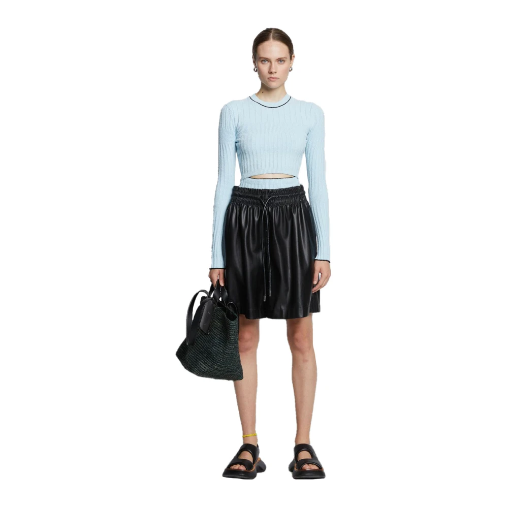 Proenza Schouler Blauwe Cut-out Boucle Top Blue Dames