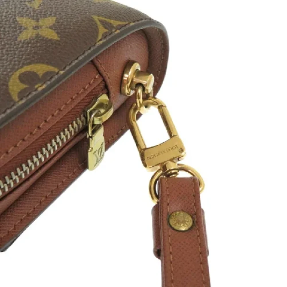 Louis Vuitton Vintage Pre-owned Canvas clutches Brown Dames