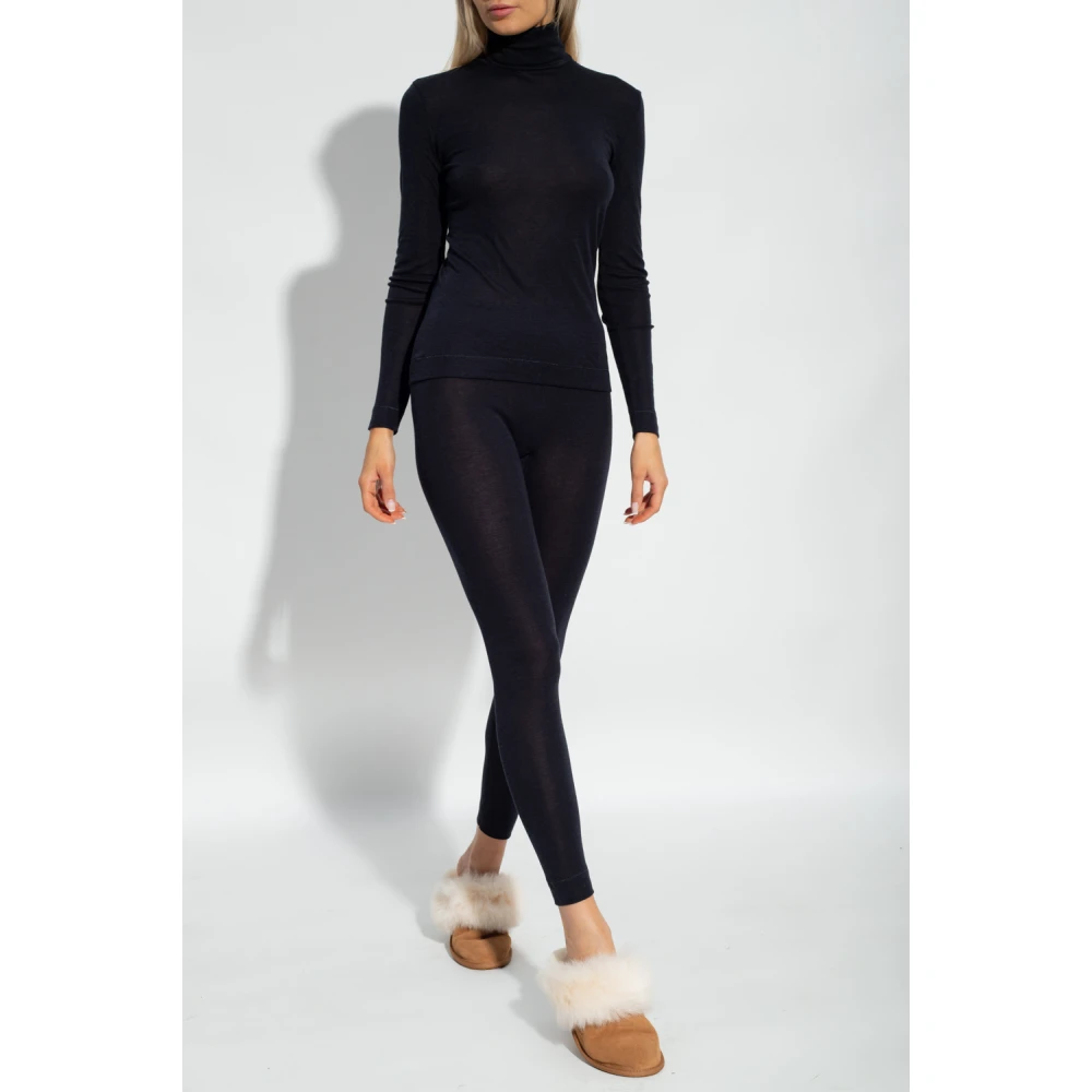 Hanro Coltrui met lange mouwen Black Dames