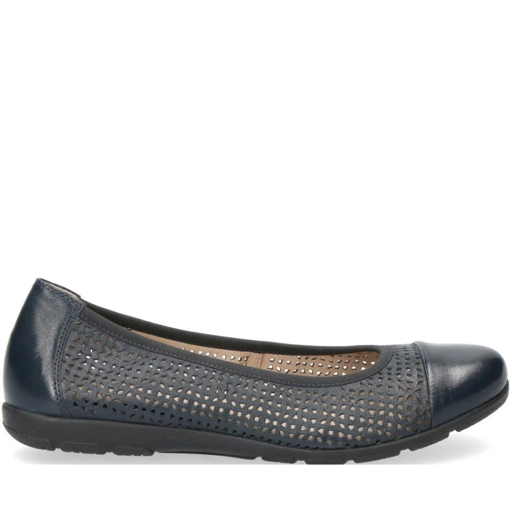Caprice Women's Blue Ocean Casual Closed Shoes - Ballerina Shoes - 3 Uk - Shoes