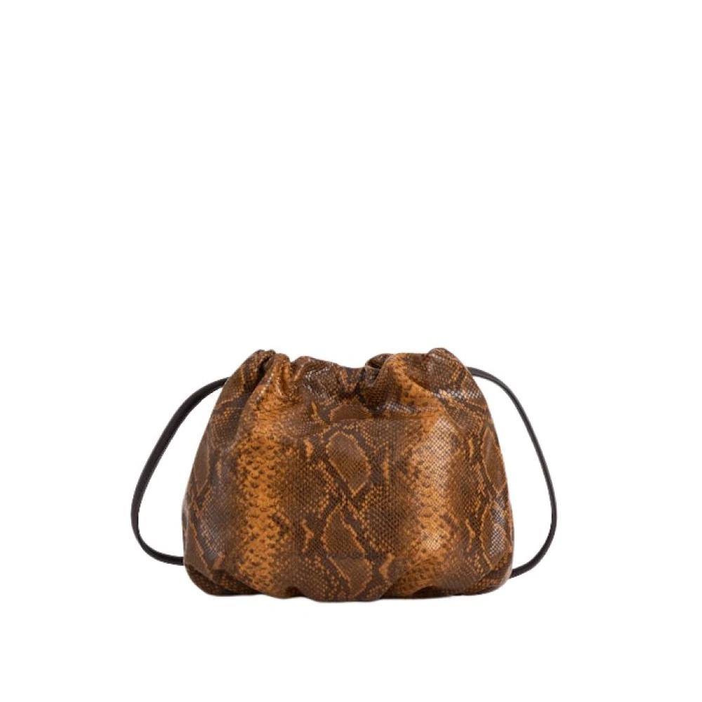 Malababa Toti print piton Brown Dames