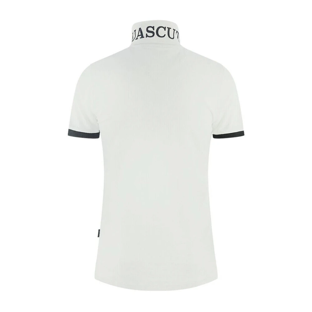 Aquascutum Polo Shirts White Heren