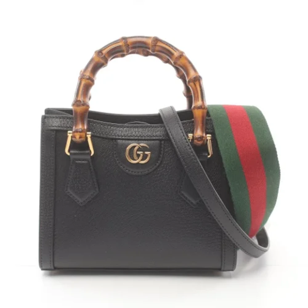 Gucci Vintage Pre-owned Vintage Handtas Black Dames