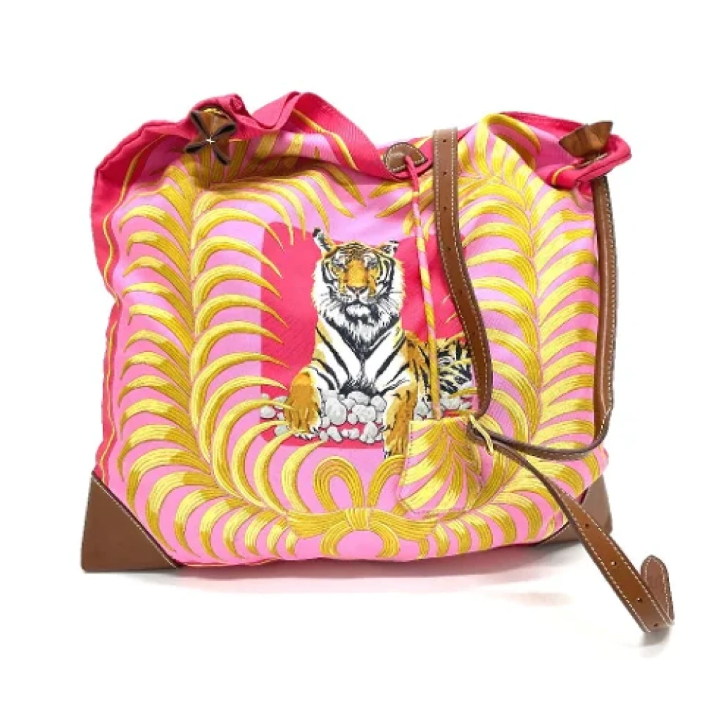 Hermès Vintage Pre-owned Leather shoulder-bags Pink Dames