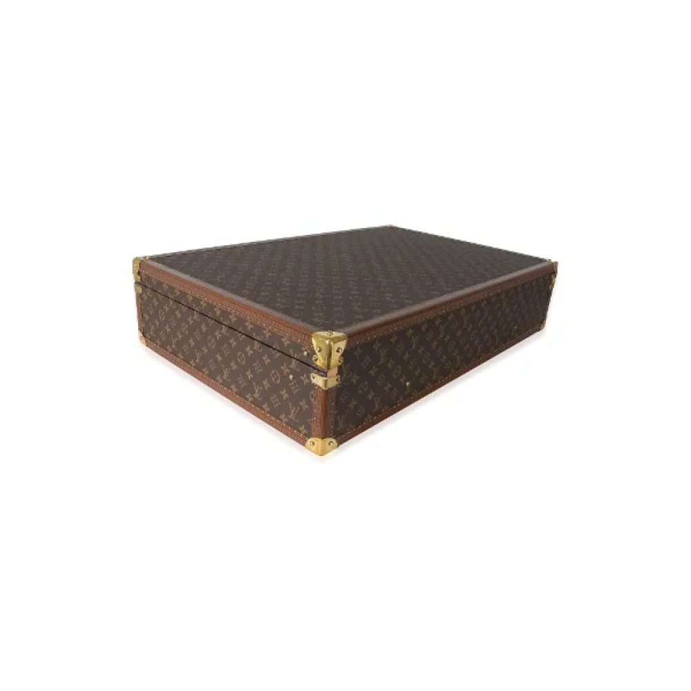 Louis Vuitton Vintage Pre-owned Leather briefcases Brown Dames