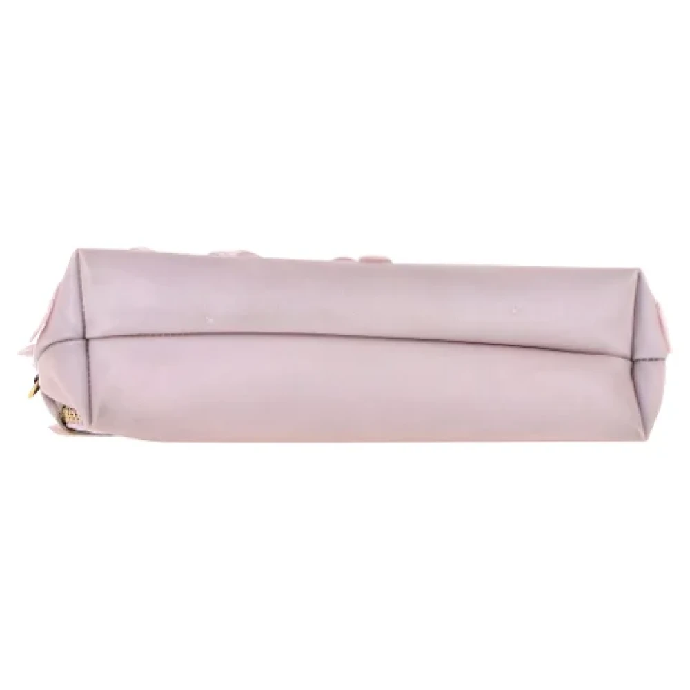 Burberry Vintage Pre-owned Rubber handbags Purple Dames