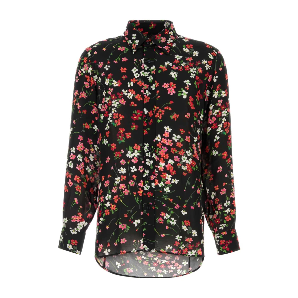 Tom Ford Georgette Bedrukte Shirt Multicolor Heren