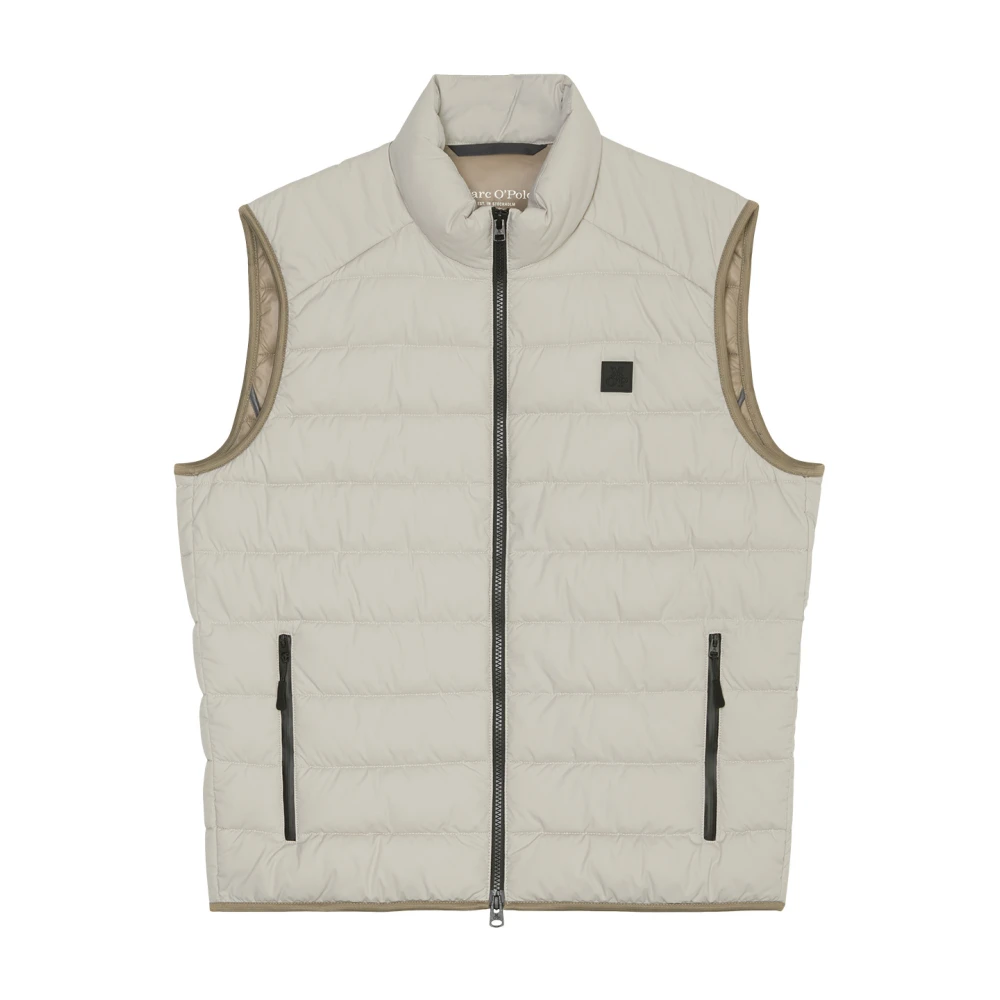 Marc O'Polo Gewatteerd vest Gray Heren