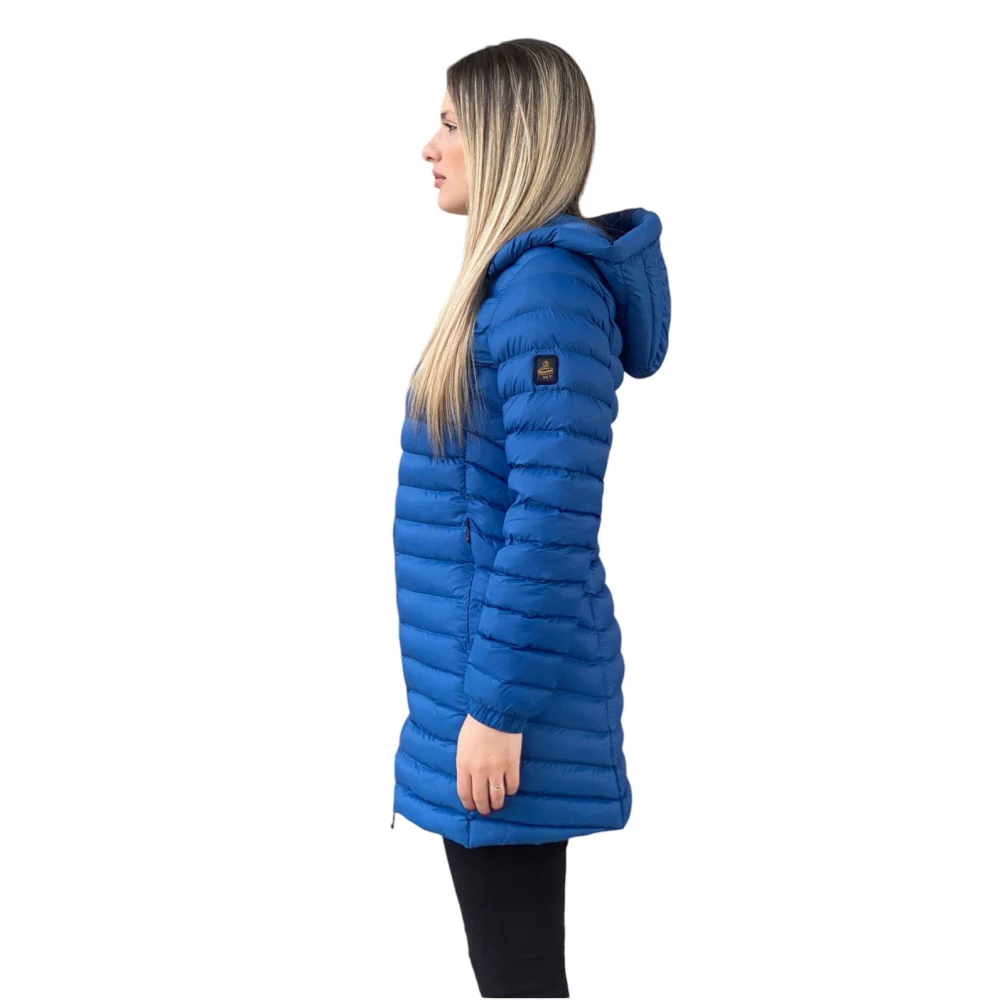 RefrigiWear Stijlvolle Winterjas Blue Dames