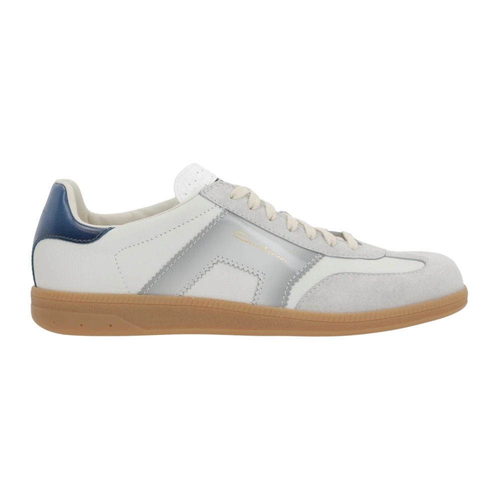 Santoni DBS Oly Sneakers White, Herr