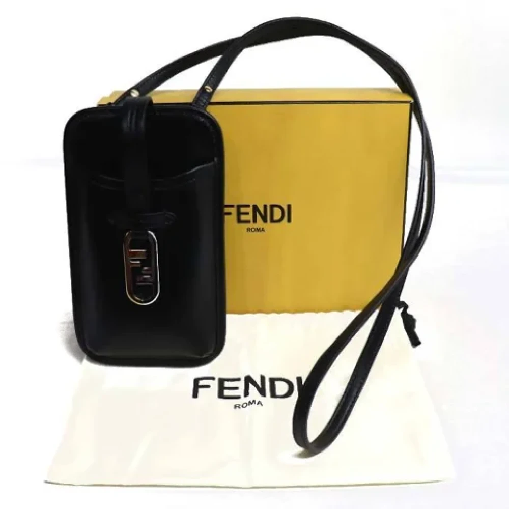 Fendi Vintage Pre-owned Fabric fendi-bags Black Dames