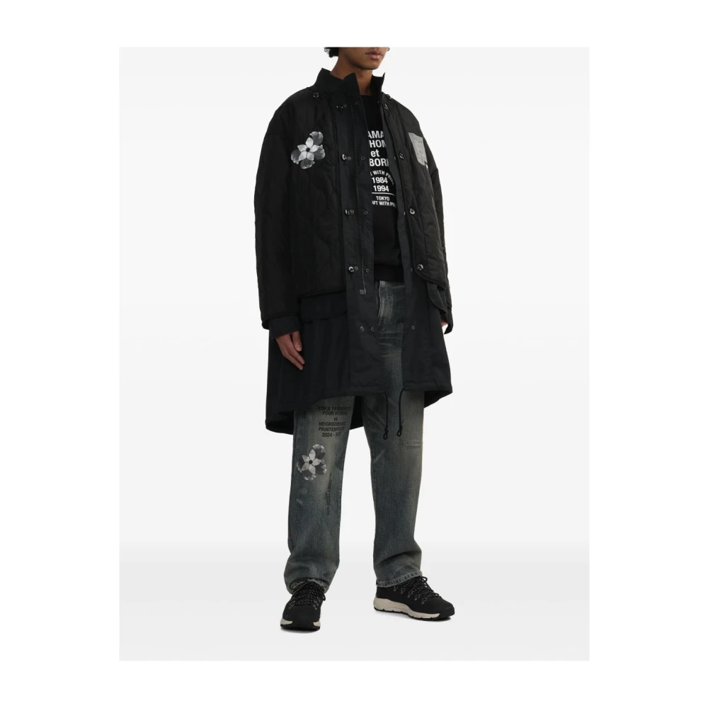 Yohji Yamamoto Zwarte Herenjassen Black Heren