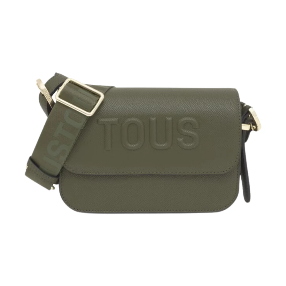 Tous Brenda Schoudertas in Khaki Green Dames