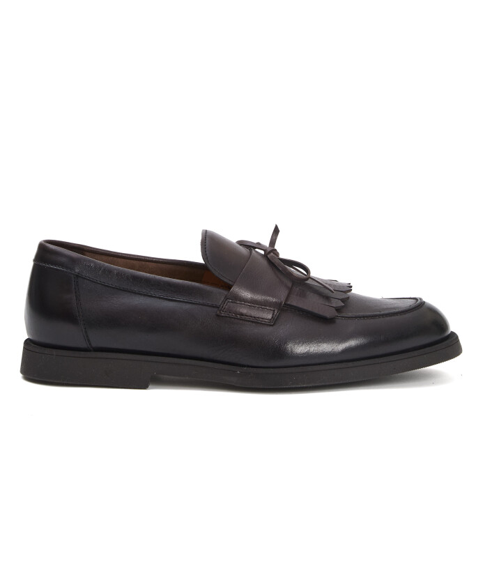 brown-leather-fringed-loafers