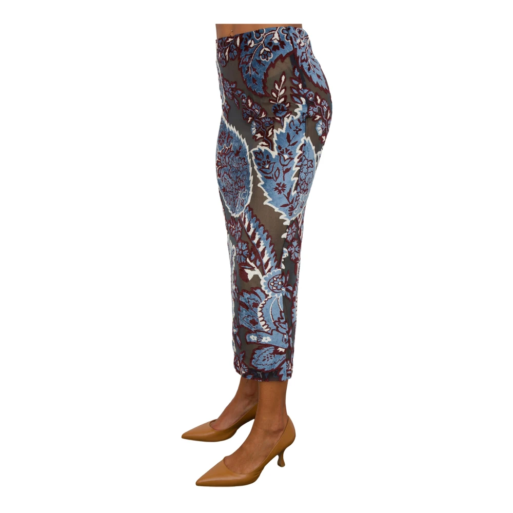 ETRO Fantasia Midi Rokken voor Vrouwen Multicolor Dames