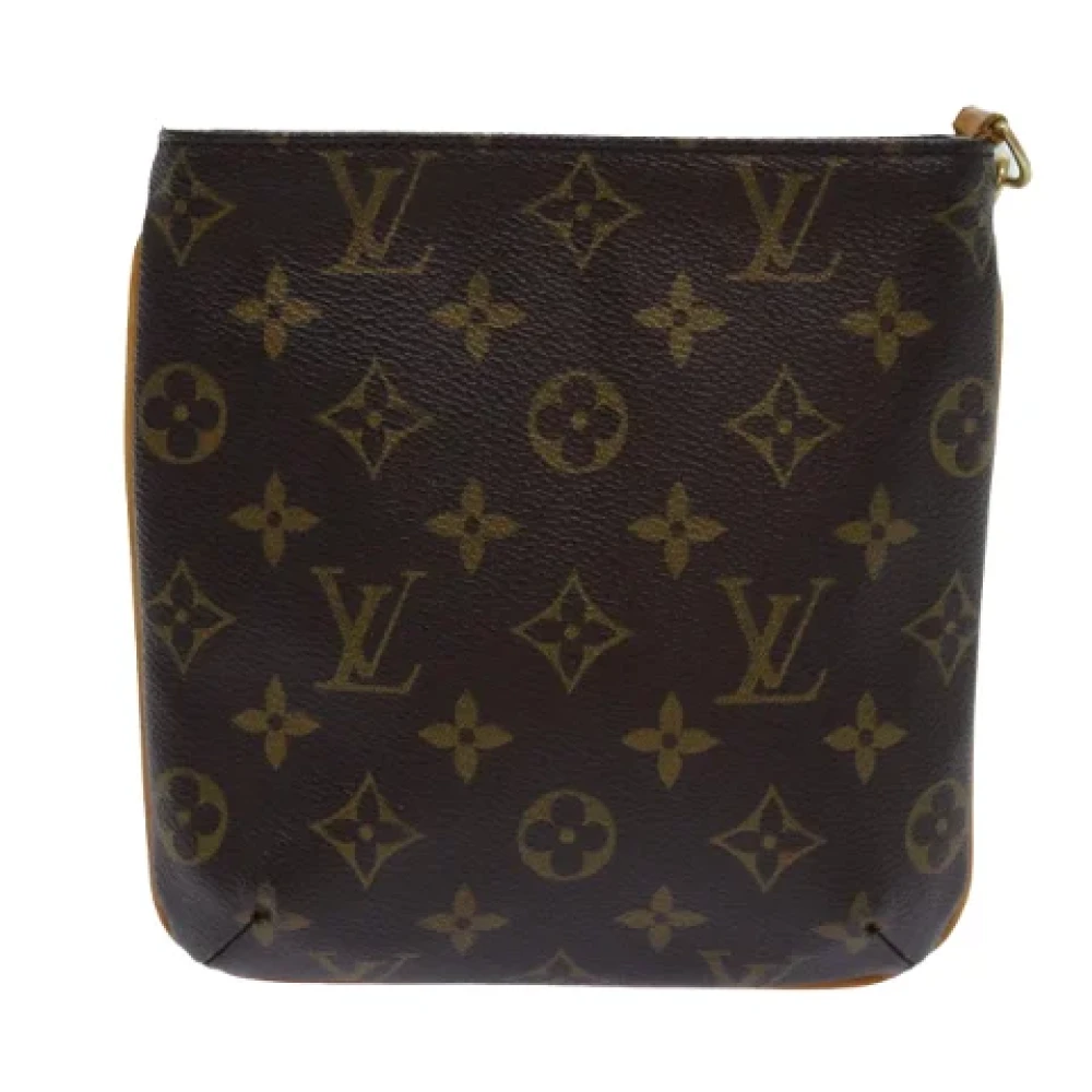 Louis Vuitton Vintage Pre-owned Canvas clutches Brown Dames