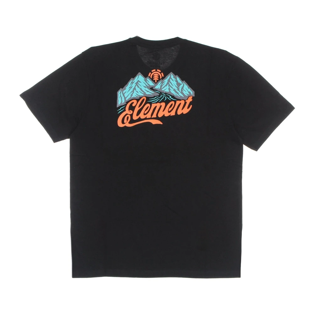 Element Zwart Heren T-shirt Black Heren