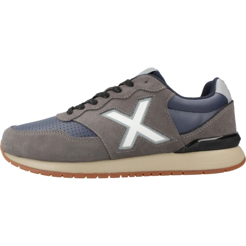 Munich - Premium Dash Sneakers - Shoes - Hombre - Gris - 45 Eu