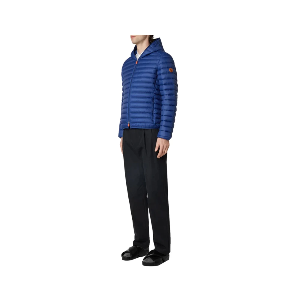 Save The Duck Blauwe Trendy Heren Winterjas Blue Heren