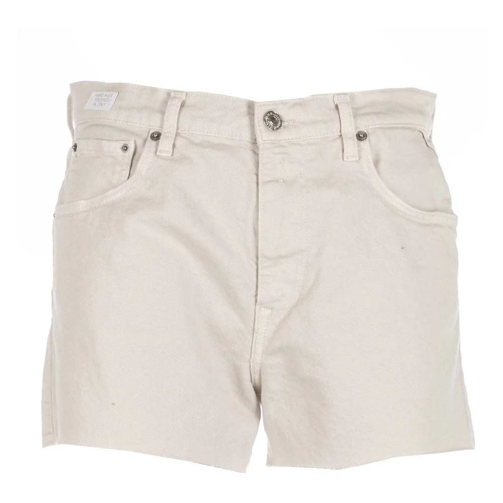 Replay Beige Butter Denim Shorts Beige, Dam