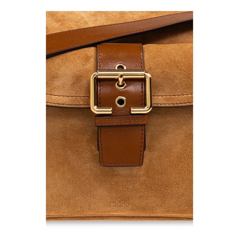 Chloé Handtas Camera Medium Brown Dames