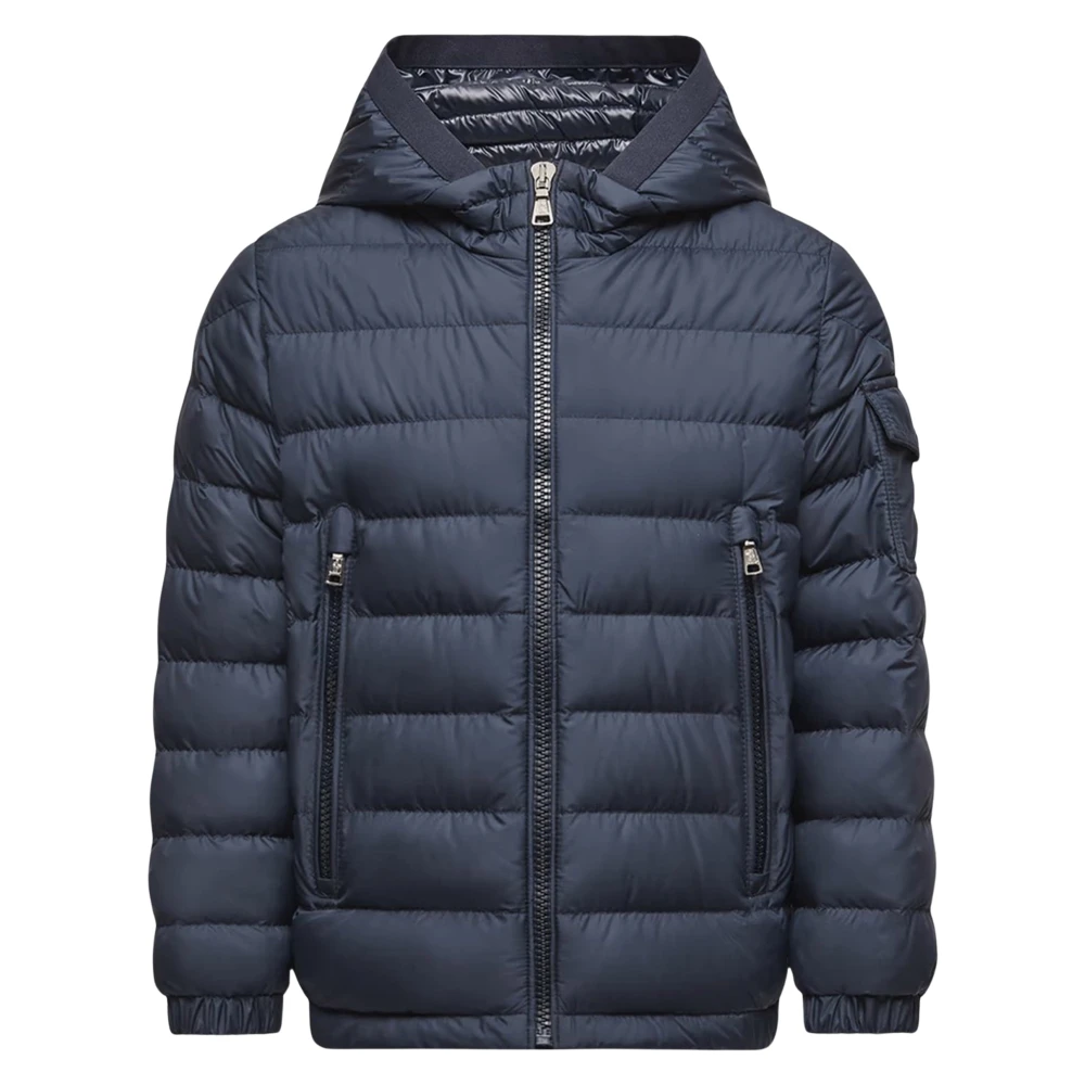 Moncler Unisex Kids Blue Galion Down Jacket - Winter Jackets - 6 Y - Kids