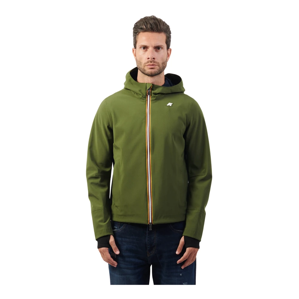 K-way Groene Urban Slim Jas Green Heren