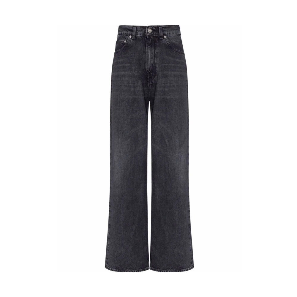 Our Legacy Grijze Katoenen Straight Leg Jeans Gray Heren