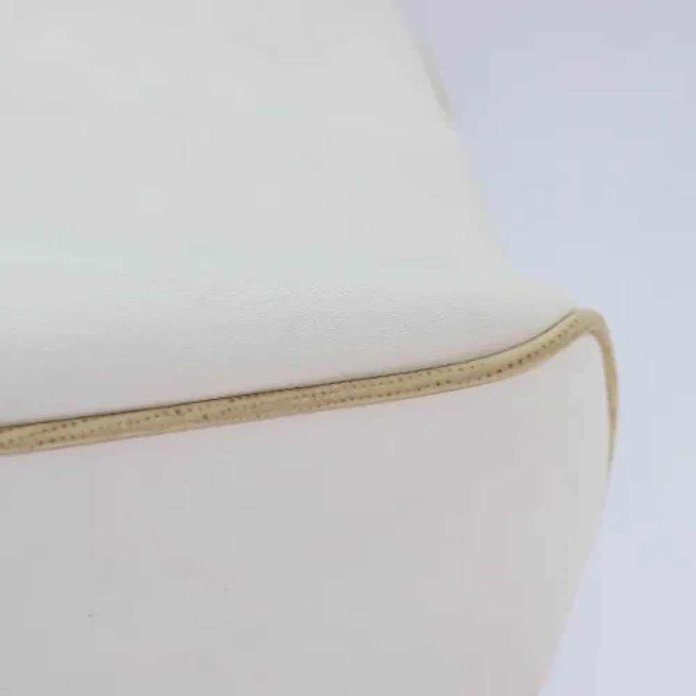 Celine Vintage Pre-owned Leather celine-bags White Dames