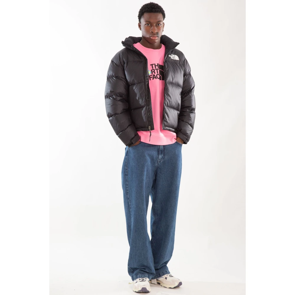 The North Face Retro Nuptse Donsjack Black Heren