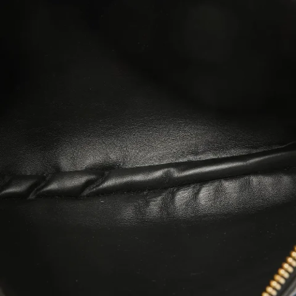Burberry Vintage Pre-owned Leather shoulder-bags Black Dames