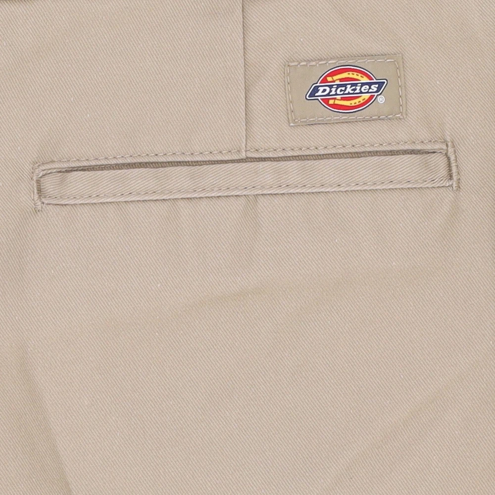 Dickies Gestructureerde Stof Rec Pant in Khaki Beige Dames