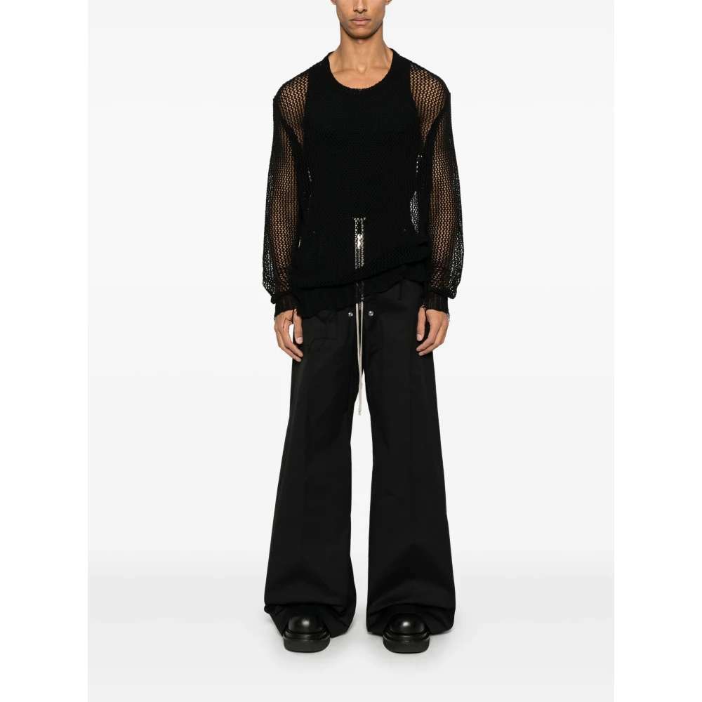 Rick Owens Wide Bela Broek Black Heren