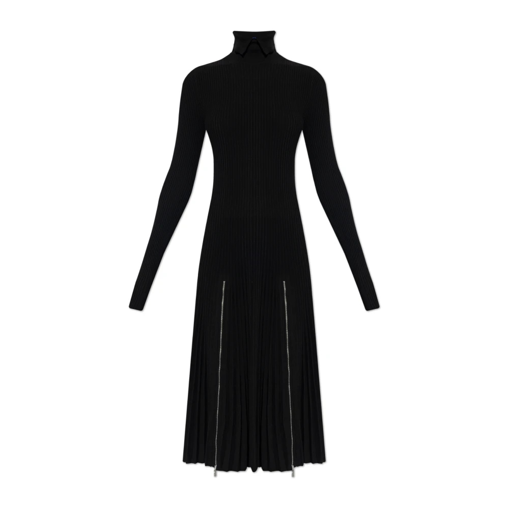Burberry Turtleneck Jurk Black Dames