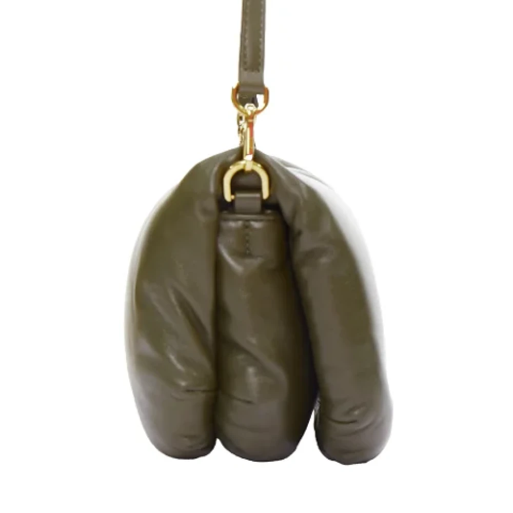 Loewe Pre-owned Leather shoulder-bags Green Dames
