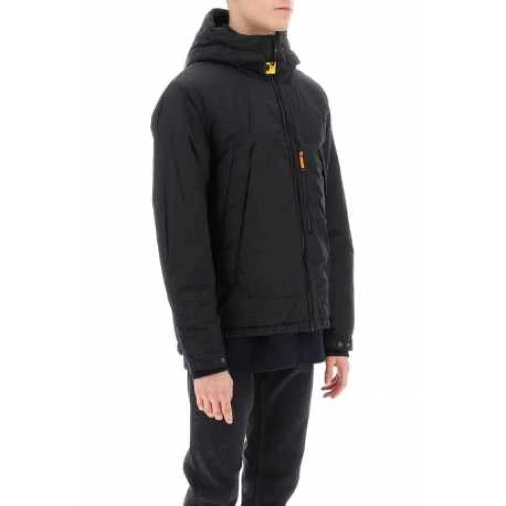 Parajumpers Lichtgewicht Gestikte Hoodie Jacket Black Heren