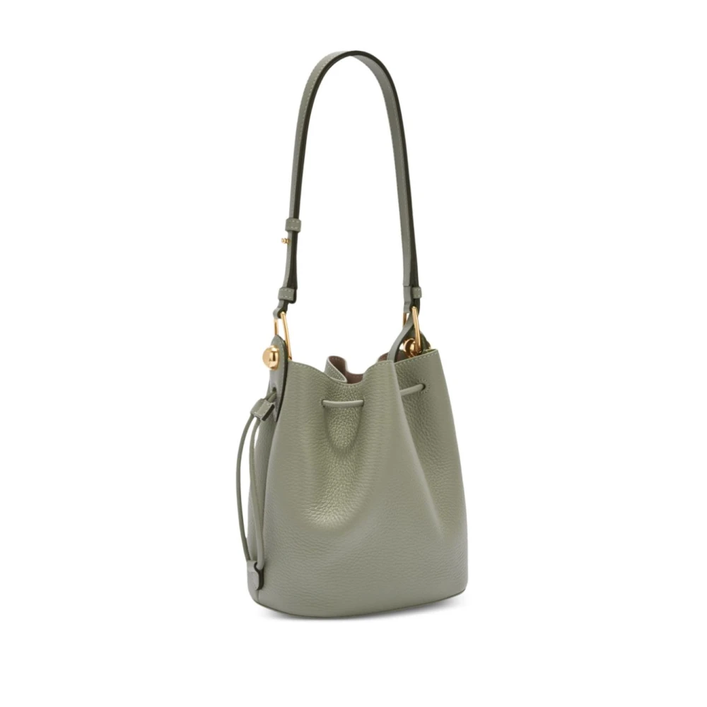 Furla Groene Trekkoord Schoudertas Green Dames