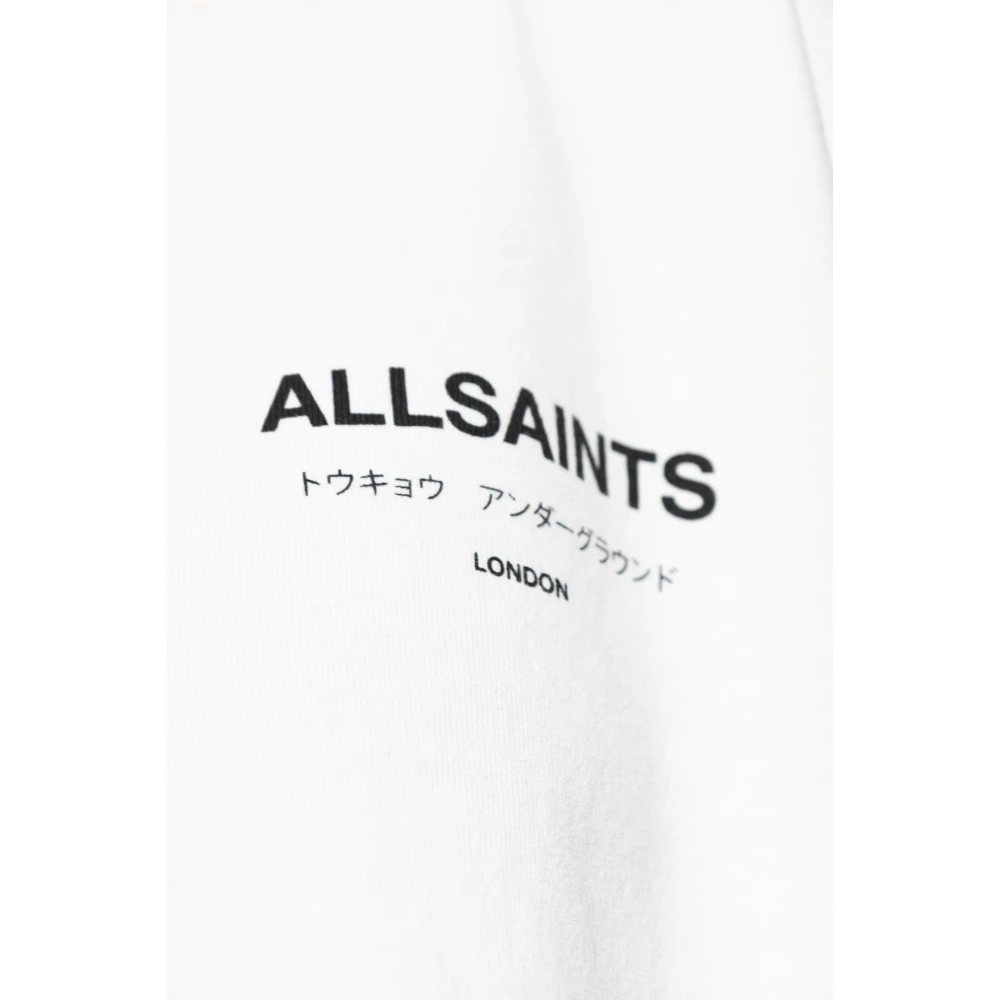 AllSaints T-shirt Underground White Dames