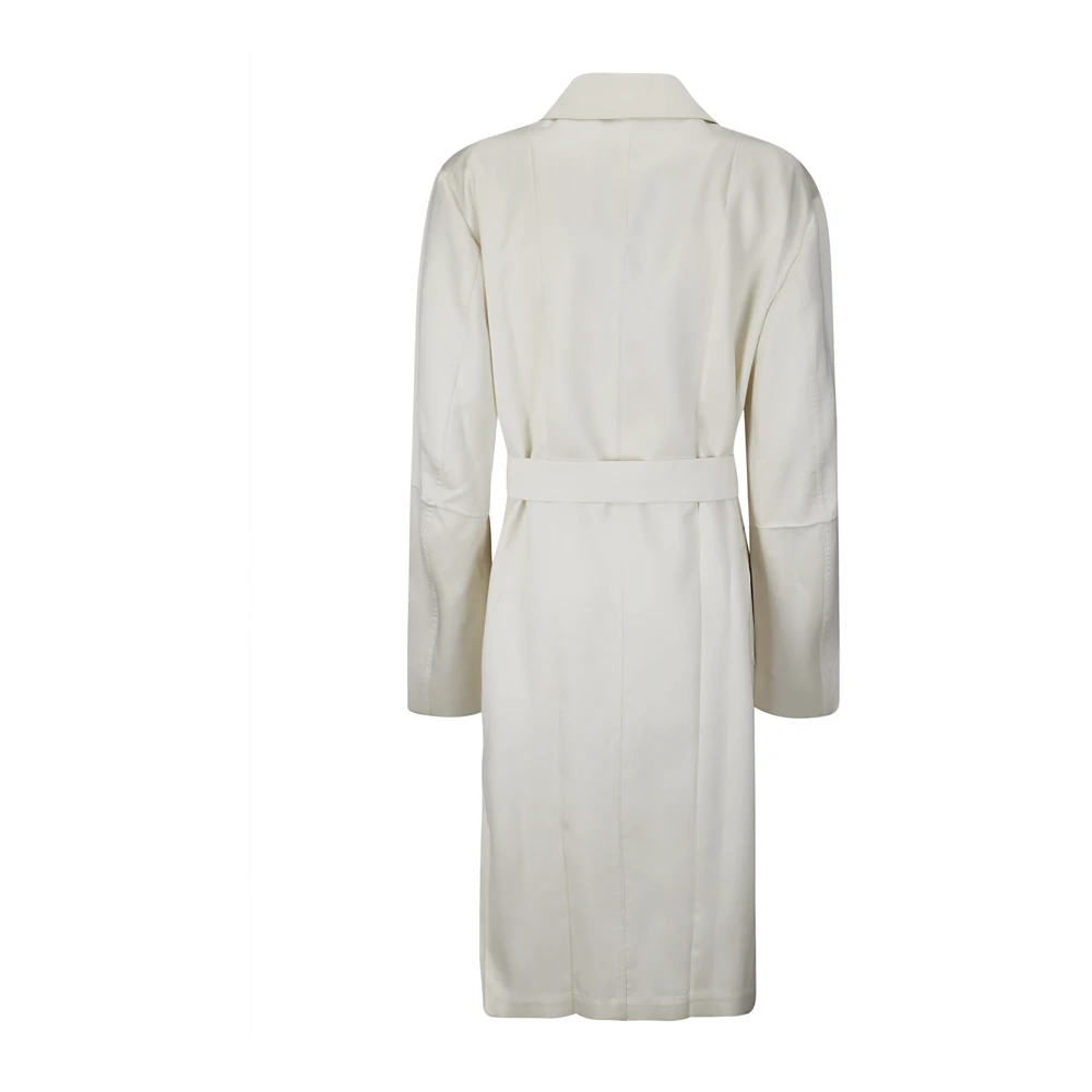 Setchu Zijden Wol Geisha Jas White Dames