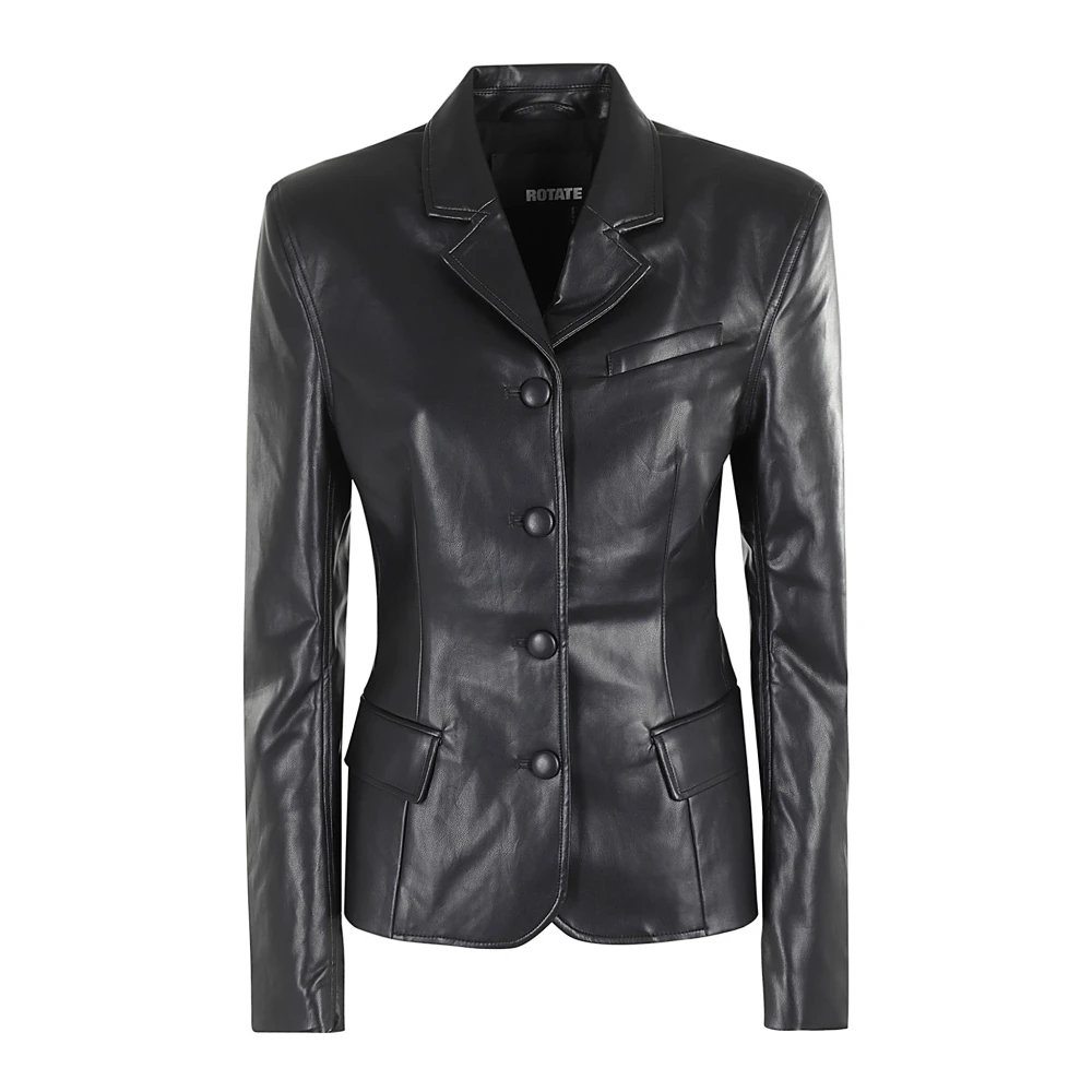 Rotate Birger Christensen Getailleerde Blazer Black Dames