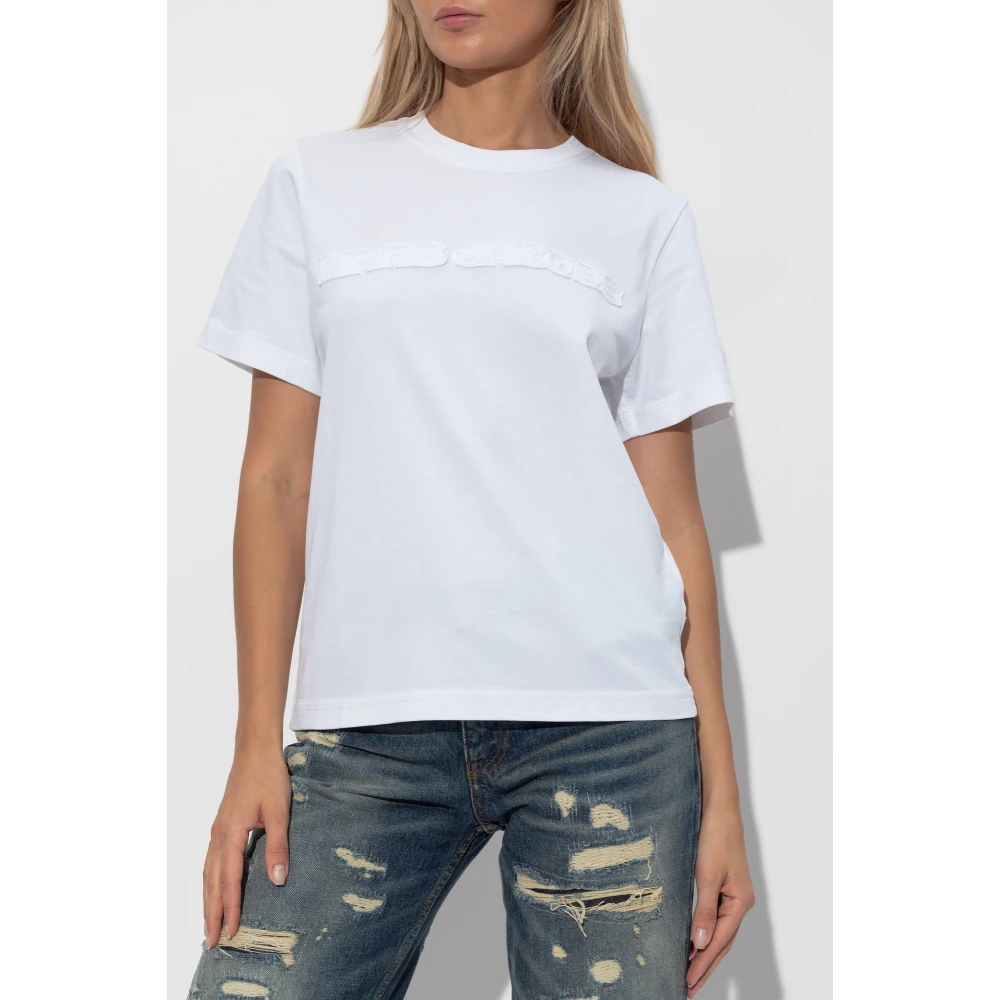 Marc Jacobs Katoenen T-shirt White Dames