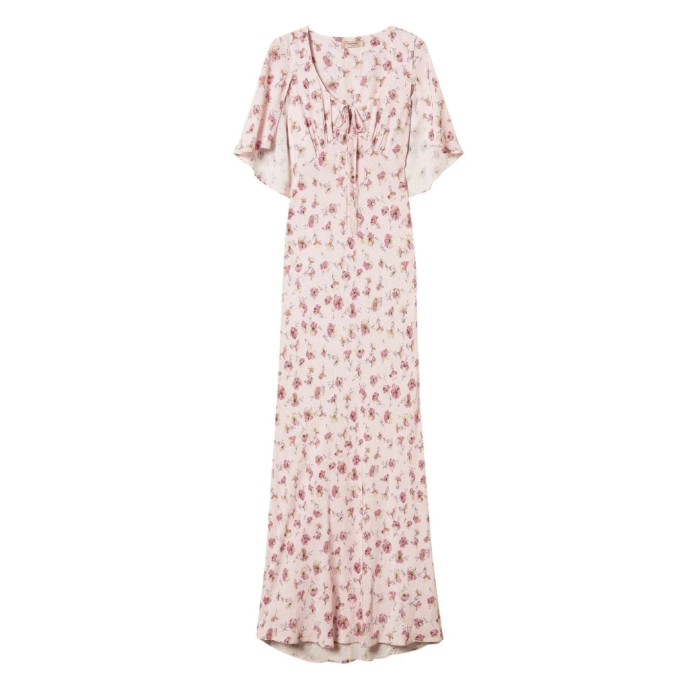 Twinset Women's Multicolor Long Floral Print Dress - Gowns - M - Dresses