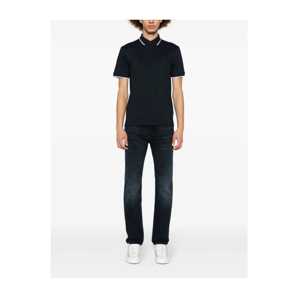 Hugo Boss Blauwe T-shirts en Polos Blue Heren