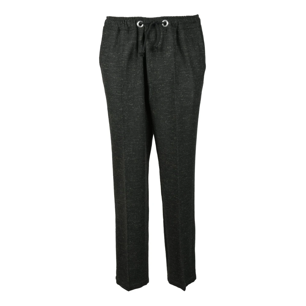 Imperial Elegante Wollen Blend Broek Black Heren